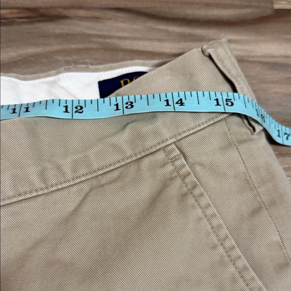 Polo Ralph Lauren Classic Fit Chino Pants Men's 34x28 Khaki Tan Cotton Twill - Picture 5 of 8